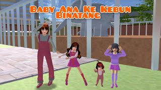 Baby Ana Ke Kebun Binatang | Drama Sakura School Simulator