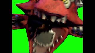 FNAF Foxy Jumpscare Green Screen