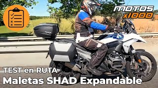 Test en ruta de las maletas Shad Expandable | Motosx1000