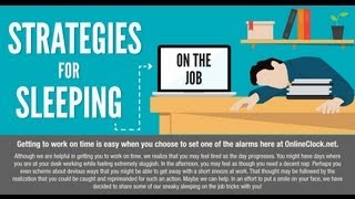 Sleeping on the Job Tips!