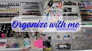 Declutter & Organize My Nail Studio |  #organizewithMe