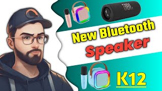 K12 Bluetooth speaker with Karaoke Colourful RGB Lights (Review)