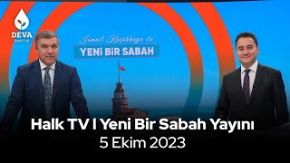 Halk TV'de Yeni Bir Sabah programına konuk oluyorum