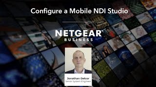 NDI Network Setup for a Mobile Studio with NETGEAR M4250 Switches