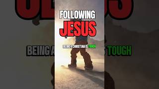 FOLLOWING JESUS IS NOT EASY - Hard Truths #jesus #christian #jesuschrist #shorts