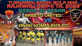 Arseto United [ToloTongga] Vs Anak Kompleks Fc [Bonto] Sepak Bola Mini Rajawali Cup 2 Ta. 2024