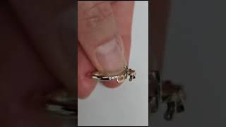 Jerusalem ring 14k solid gold