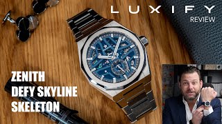 Zenith Defy Skyline Skeleton - die Neuheit der 2023 LVMH Watch Week im Luxify Hands-on Review!