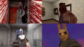 Jumpscares in One PIP #1 | Granny Chapter Two🙀Headhorse🙀Evil Nun🙀Horror Tale