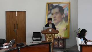 Dr Rigzen Gurmet talked about the documents of Rgyal dbang Kun dga on October 4, 2022