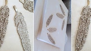 BLING AND GLAM HIGH END WALL ART | HOME DECOR IDEA! | QUICK AND EASY DIY | HIGH-END HOME DECOR 2019