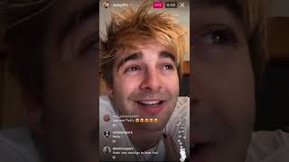 Jack Griffo's Instagram Live (3/22/2022)