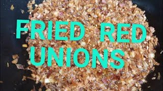 🔵 ASMR HOW TO FRIED RED UNIONS  #ASMR #REDUNIOMS #ASMRFOOD #ASMRCOOKING #DELICIOUS