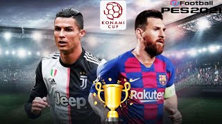 Juventus vs FC Barcelona Konami Cup  eFootball PES 2021 Gameplay PC