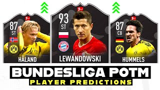 FIFA 21 | OCTOBER BUNDESLIGA POTM PREDICTIONS 😱🔥 PLAYER OF THE MONTH FT. LEWANDWOSKI & HALAND ✅