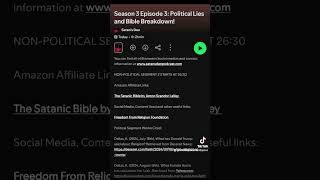 Political religious lies and odd stuff in the bible! Satans den season 3 ep 3