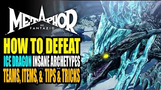 Metaphor: ReFantazio How to Beat the Ice Dragon and Powerful Archetype Teams Tips & Tricks