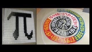 Pi Day 2018 first 100 digits of Pi in a domino sPIral