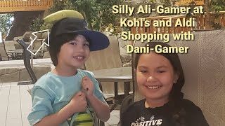 Silly Ali-Gamer at Kohl's and Aldi Shopping with Dani-Gamer