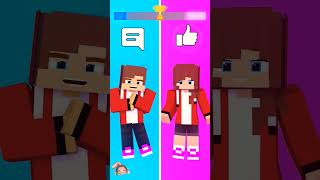 Singing Challenge"乳O|些客"：Boys VS Girls-Funny Animation #minecraft #roblox #robloxe #funny #games