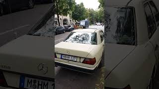 Mercedes W124 TAXI in München DER LETZTE seiner Art im Jahr 2023!