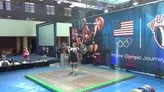 Juliana Riotto | 16 years old | 96kg Clean and Jerk | @ Regional Championships One