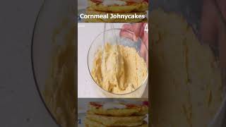 cornmeal johnny cakes 🍽️ easy breakfast recipes 🍽️  #shorts