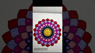 Just coloring #mandalacoloring #artoftheday #satisfyingvideo #shortstrending