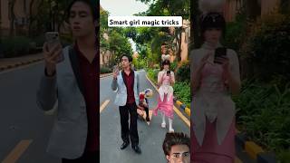 Smar girl 🪄🤯 magic tricks 🔥🔥#trending #shorts #funny