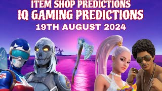 August 19th 2024 Fortnite Item Shop CONFIRMED / Fortnite Early Item Shop Prediction August 19th