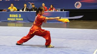 Tian, Daoshu 🥈, 1st PanAmerican Wushu Tournament