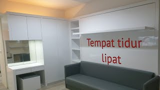 Murphy bed/tempat tidur lipat