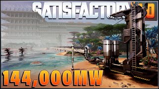 144,000mw of power to get me through the mid game in Satisfactory 1.0