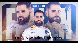 FalleN VS NiP in LESS than 2 MINUTES | Highlights from FURIA vs NiP