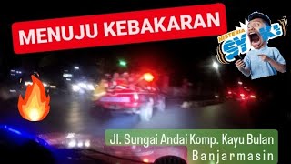 140 # PANGGILAN JIWA # Menuju Kebakaran / 10.11 # Jl. Sungai Andai Komp. Kayu Bulan Banjarmasin