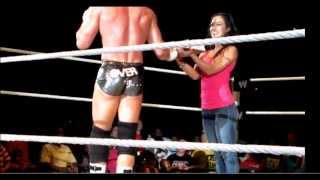 AJ Lee tries to wish Dolph Ziggler Happy Birthday 7-27-13