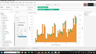 Data Analytics Class Day 5  - Tableau -  Multi Axis and Scatter Plots - 5 August