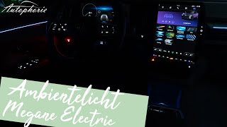 Multi-Sense mit Ambientelicht im 2022 Renault Megane E-Tech Electric [4K] - Autophorie Extra