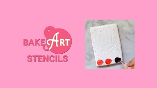 How to Make Your Own PYO (Paint Your Own) Cookie Stencil