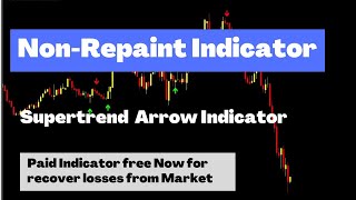 Best Non-repaint mt4 indicator for  forex trading | Download mt4 free Supertrend Arrow Mt4 Indicator