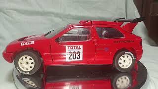 Citroen ZX Rally RAID - 1992 , 1:18 , DIECAST , колекционерски модел