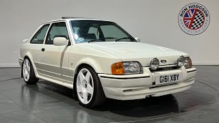 1990 G Ford Escort RS Turbo For Sale at Ron Hodgson Specialist Cars