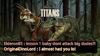 We tried another Dinosaur Game! Path Of Titans