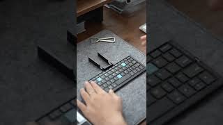 Mini Foldable Bluetooth Keyboard with Magnetic #youtubeshorts#keyboard #youtube