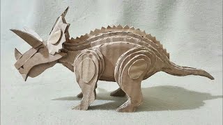 DIY Dinosaur Using Cardboard