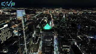 Drone Video of Philadelphia, PA At Night (Eagle's Tribute) by Charles Smith