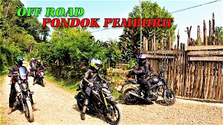 OFF ROAD PUNCAK LANGIT..PONDOK PEMBURU BERSAMA : YAMAHA XABRE - XSR 155 - WR 155 - BYSON - KLX 230