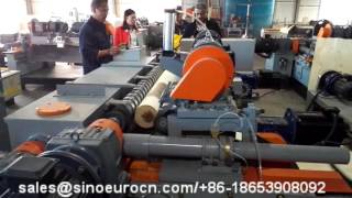 Servo motor speed adjustable automatic 4ft veneer peeling machine