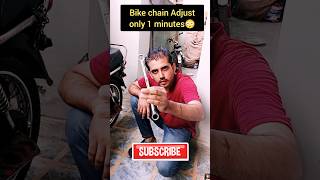 Bike chain Adjust #shorts #bike #chain #repair #youtubeshorts #shortfeed #difficultautopoint