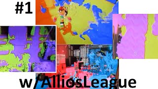 Splatoon - Online w/Allios League, Set #2 - Part 1 Too Many Colors!